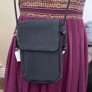 “Esprit De Corps” Corduroy Crossbody Bag